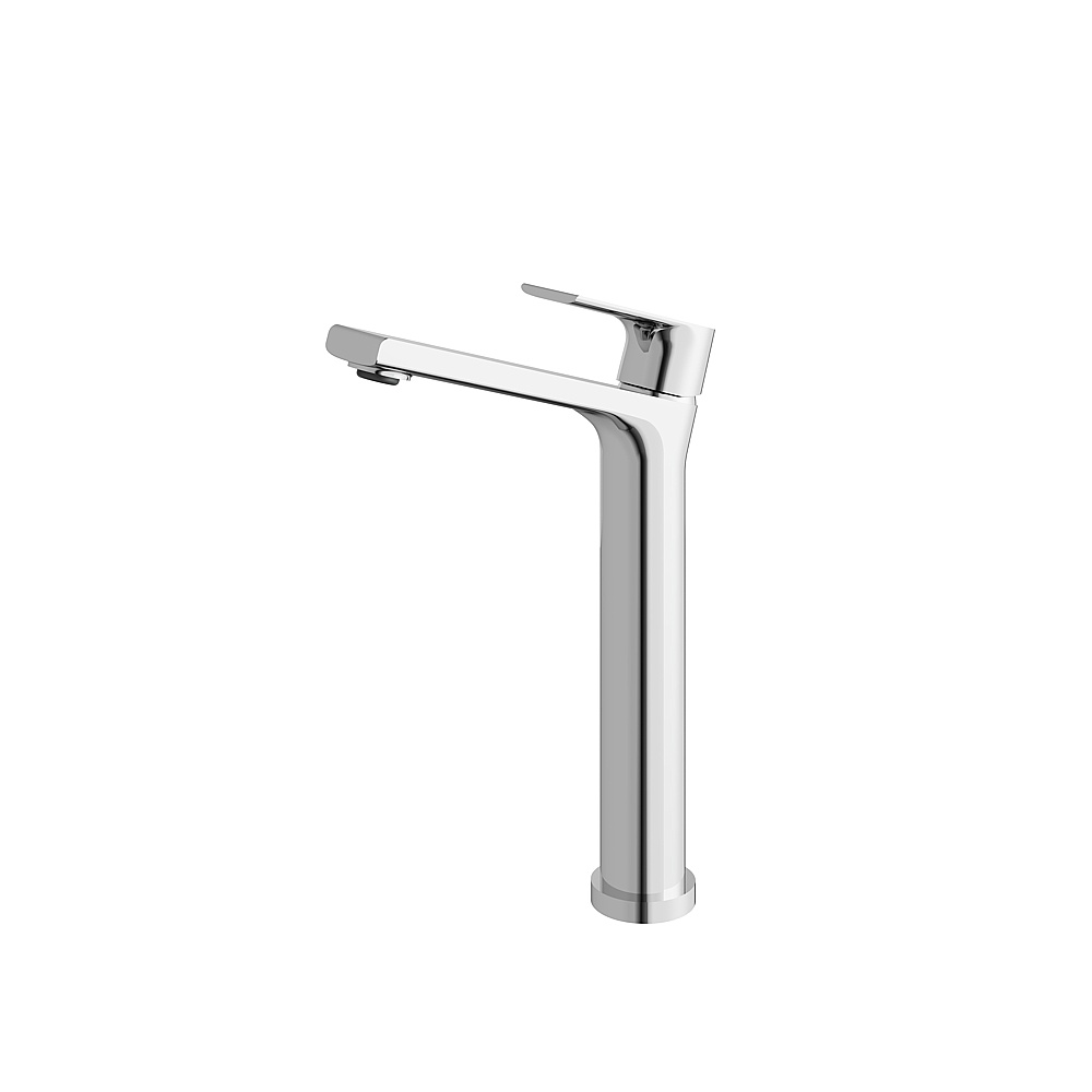 Aquabrass ABFB05020PC Bamboo Tall Single-Hole Lavatory Faucet - Polished Chrome