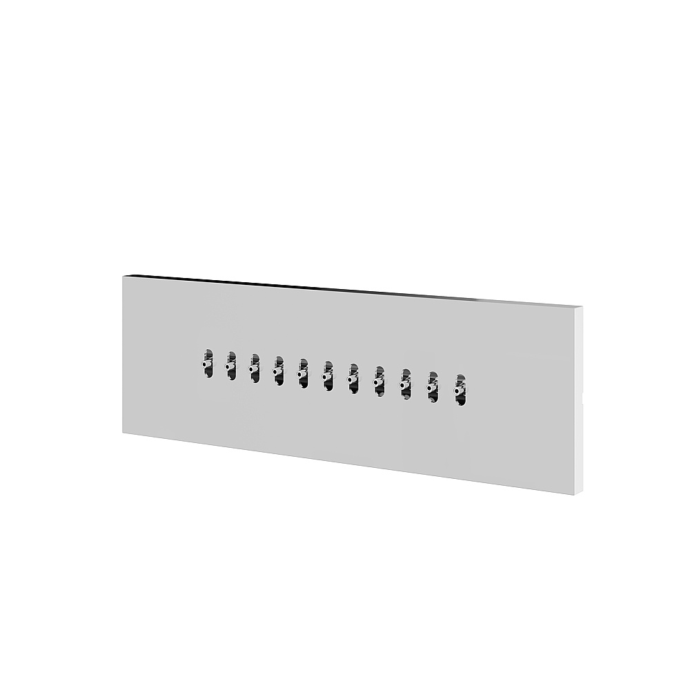 Aquabrass ABSC02583PC Wavy Body Jet - Polished Chrome
