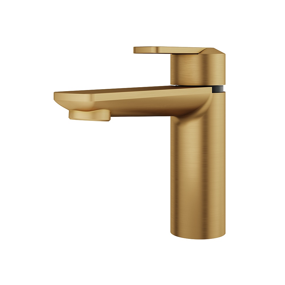 Aquabrass ABFBC6714BGD Single-Hole Lavatory Faucet - Brushed Gold