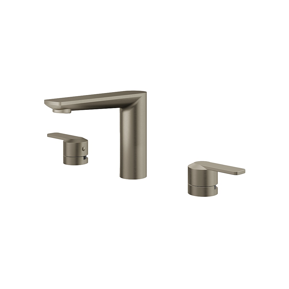 Aquabrass ABFBC6716BBC Widespread Lavatory Faucet - Brushed Black Chrome
