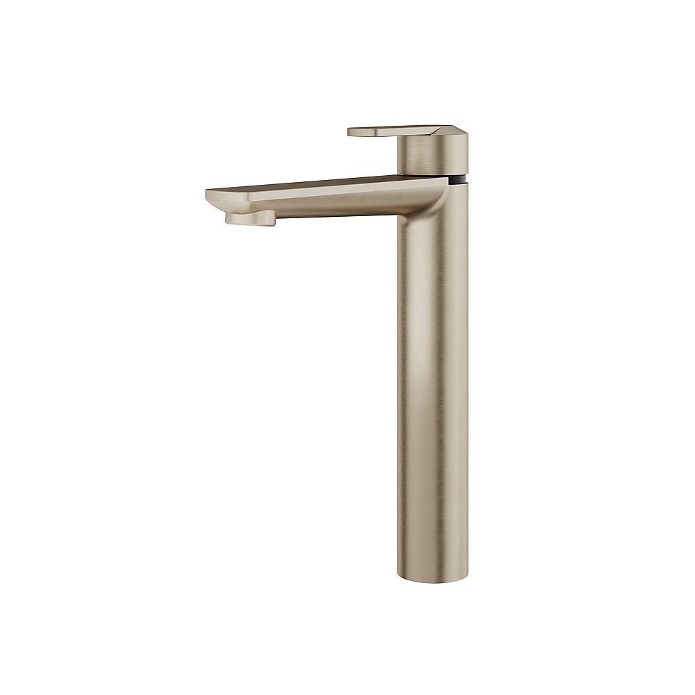 Aquabrass ABFBC6720BN Tall Single-Hole Lavatory Faucet - Brushed Nickel