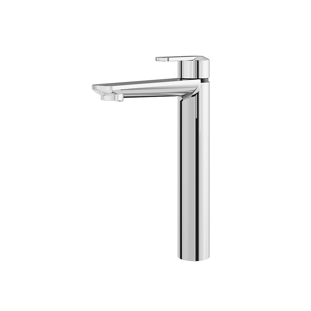 Aquabrass ABFBC6720PC Tall Single-Hole Lavatory Faucet - Polished Chrome
