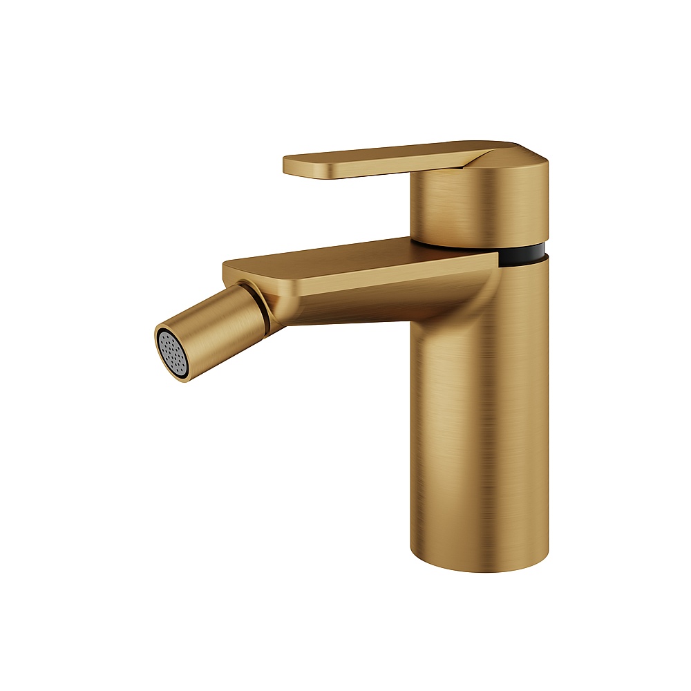 Aquabrass ABFBC6724BGD Single-Hole Bidet Faucet - Brushed Gold