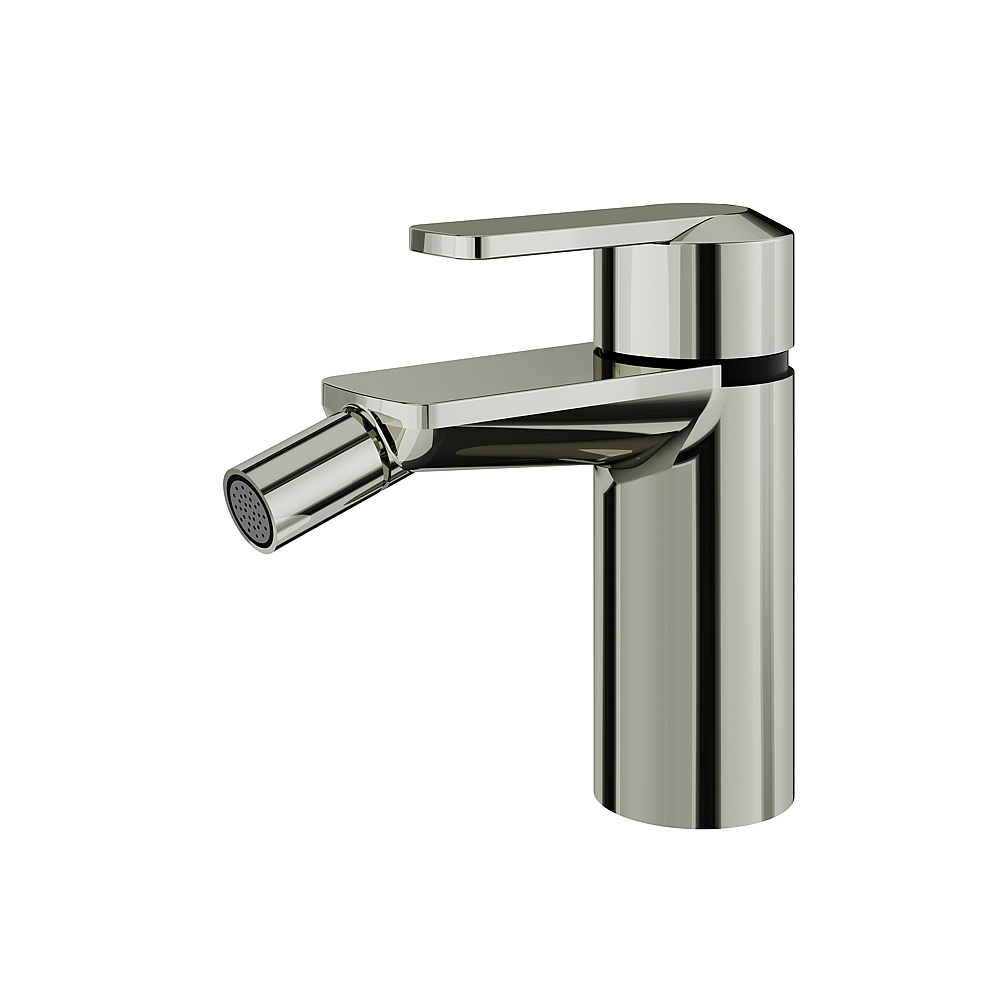 Aquabrass ABFBC6724PN Single-Hole Bidet Faucet - Polished Nickel