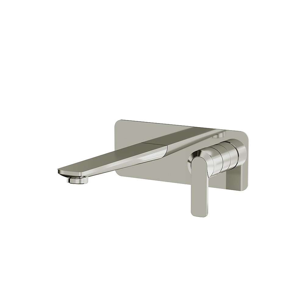 Aquabrass ABFCC6729PN Wallmount Lavatory Faucet - Trim Only - Polished Nickel