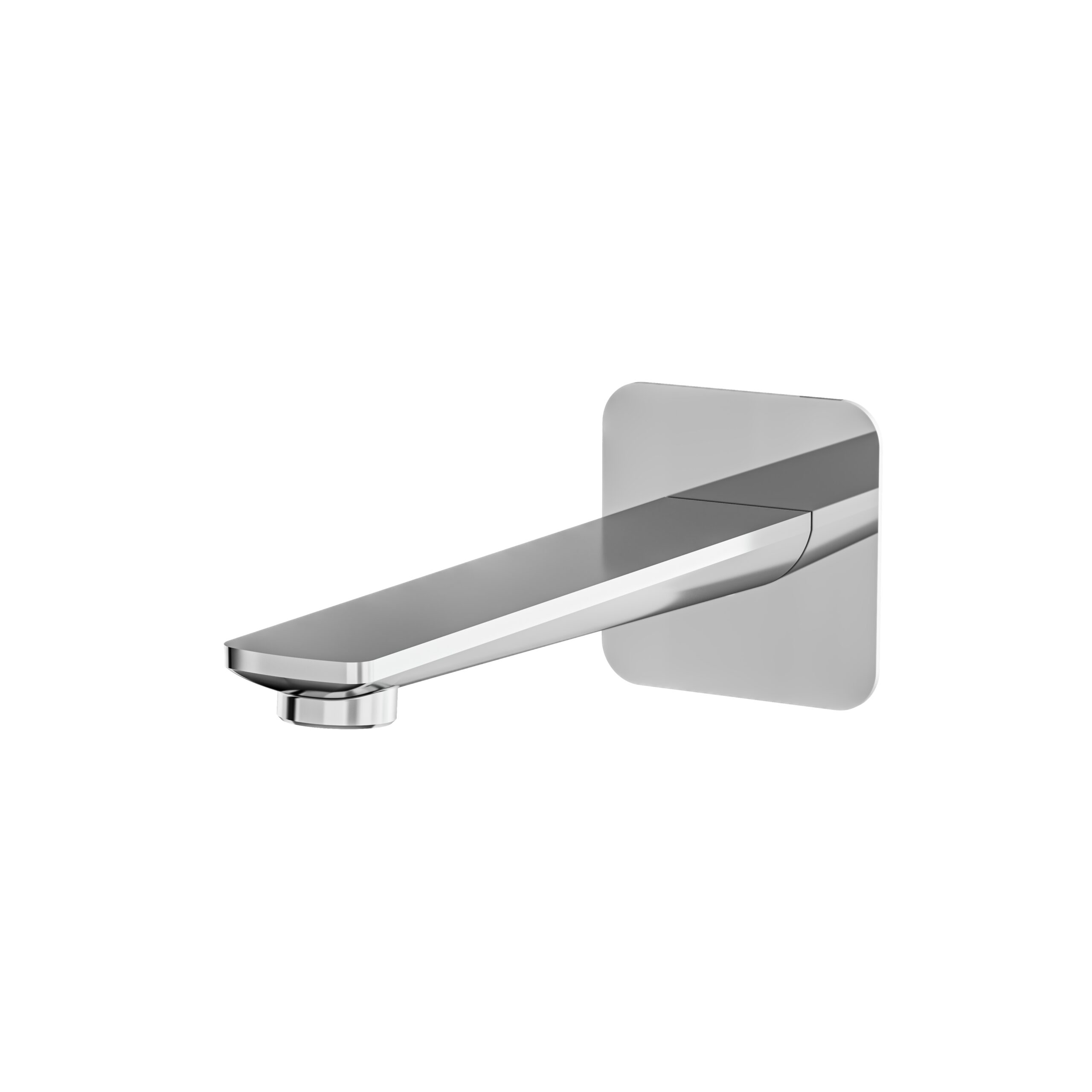 Aquabrass ABSCC6732PC Tub Spout Without Diverter - Polished Chrome