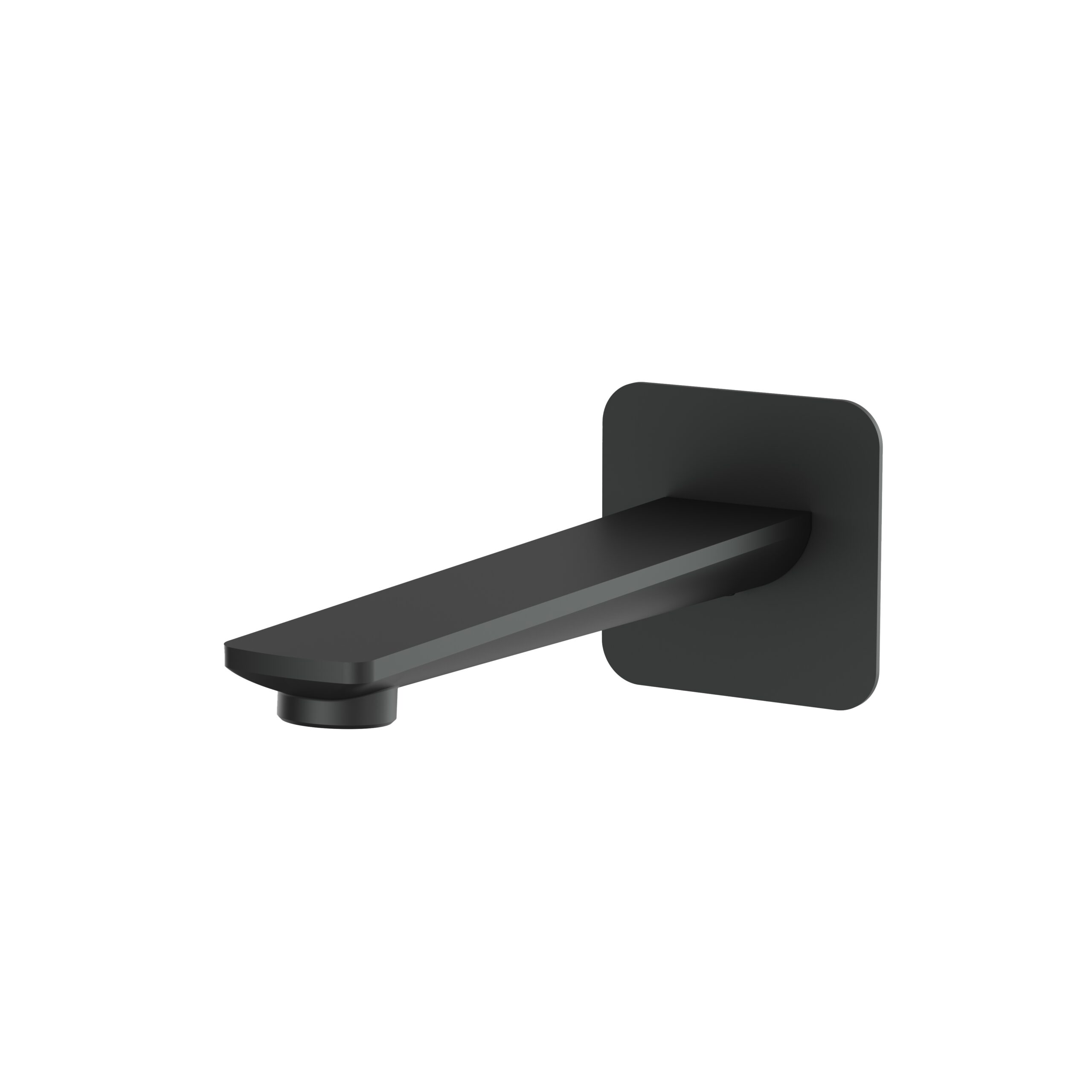 Aquabrass ABSCC6732BK Tub Spout Without Diverter - Black