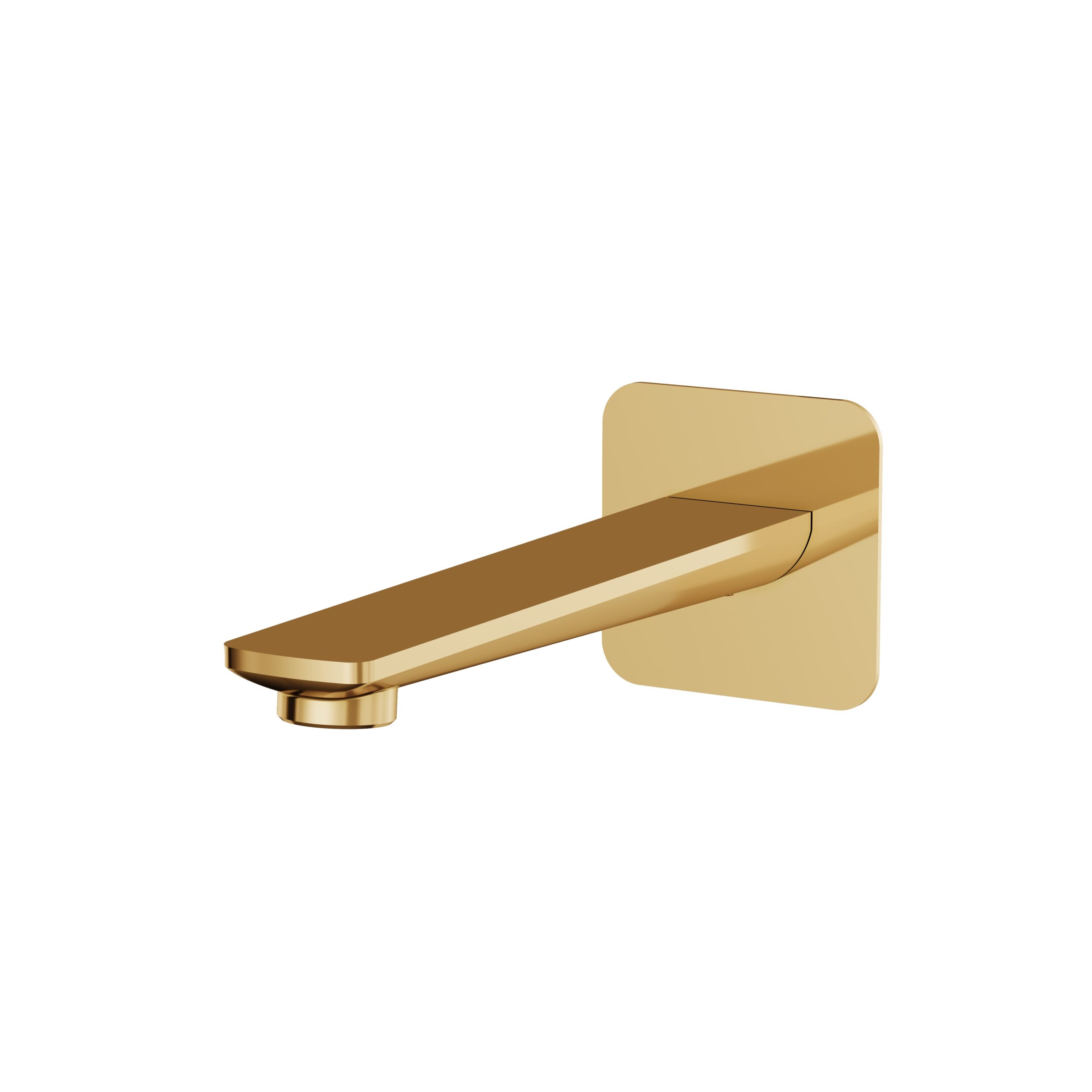 Aquabrass ABSCC6732PGD Tub Spout Without Diverter - Polished Gold