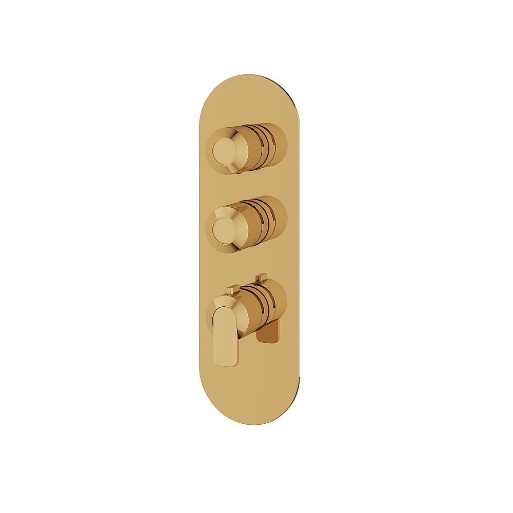 Aquabrass ABSTR3267PGD C67 Trim Set for T12002 Valve - Polished Gold