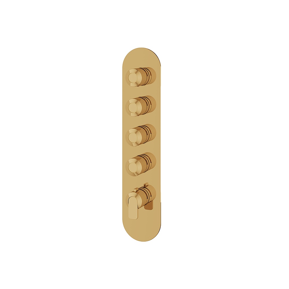 Aquabrass ABSTR3467PGD C67 Trim Set for T12004 Valve - Polished Gold
