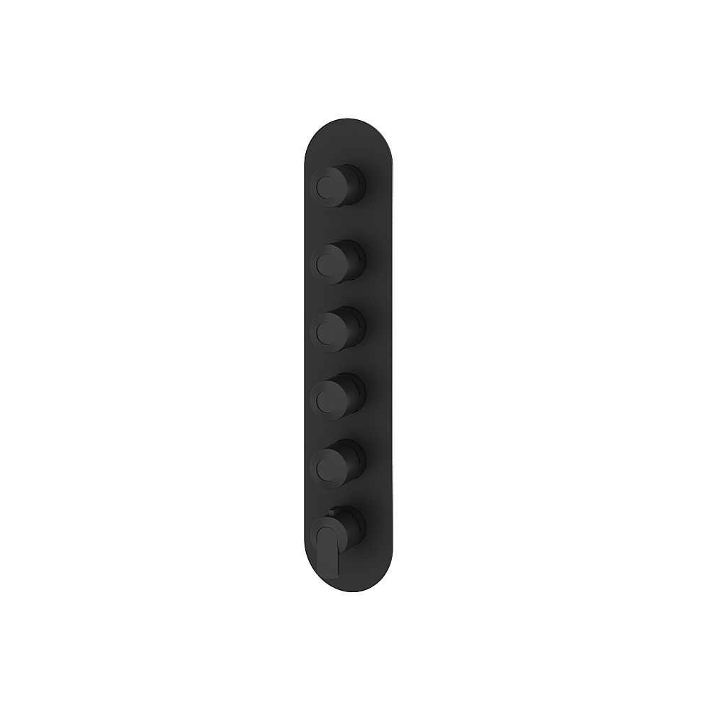 Aquabrass ABSTR3567BK C67 Trim Set for T12005 Valve - Black