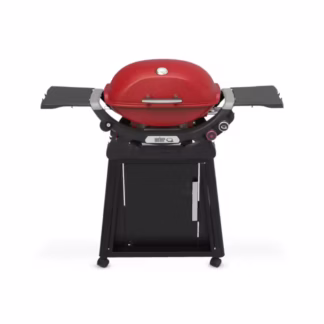 Weber 1500391 Q 2800N+ Liquid Propane Gas Grill with Stand - Black & Red