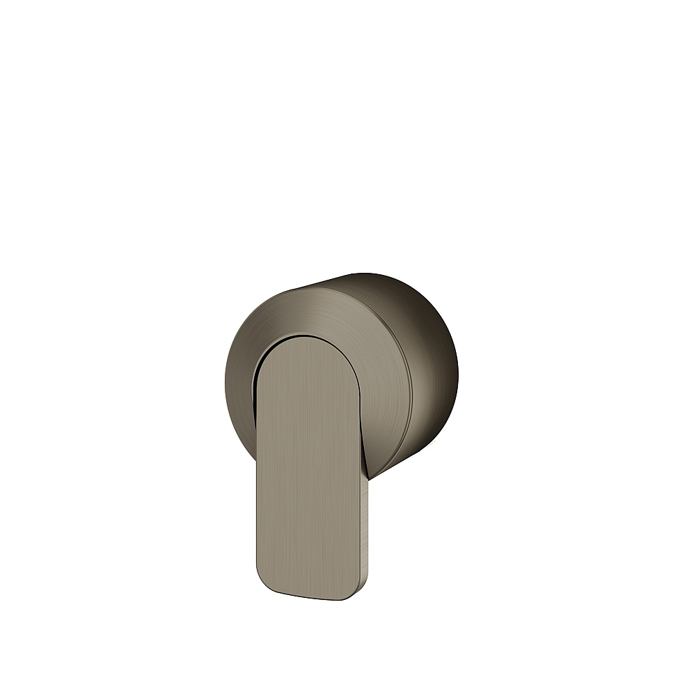 Aquabrass ABSHC67095BBC C67 Handle for Thermo Valve - Brushed Black Chrome