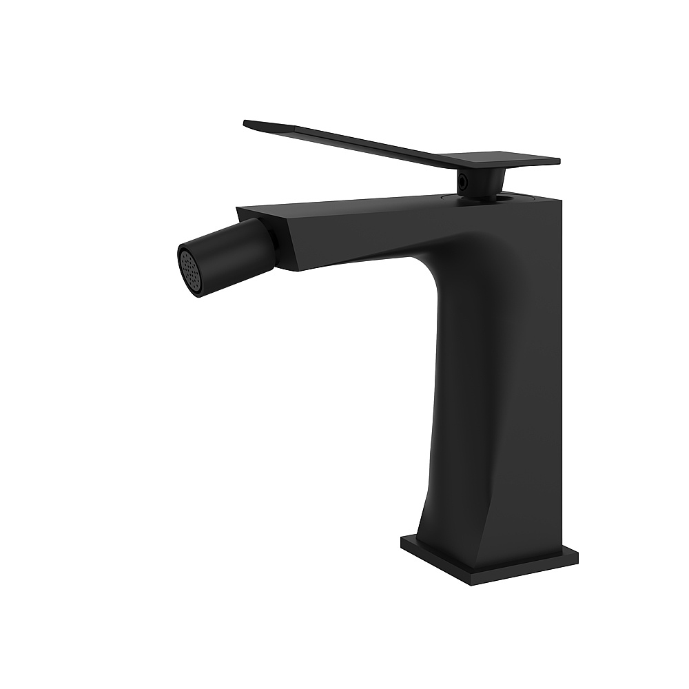 Aquabrass ABFB19024BK Chicane Single-Hole Bidet Faucet - Black
