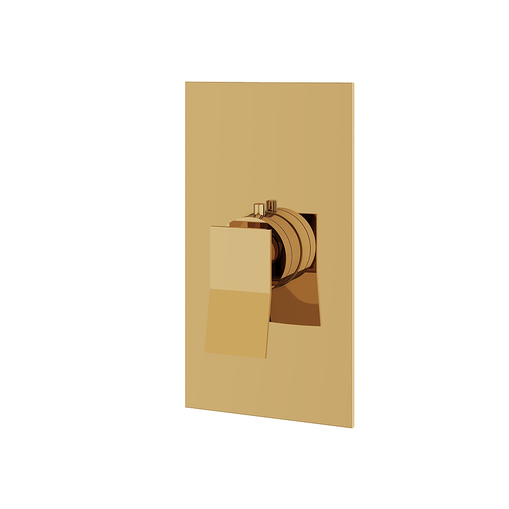 Aquabrass ABSTS3019PGD Chicane Trim Set for T12000 Valve - Polished Gold