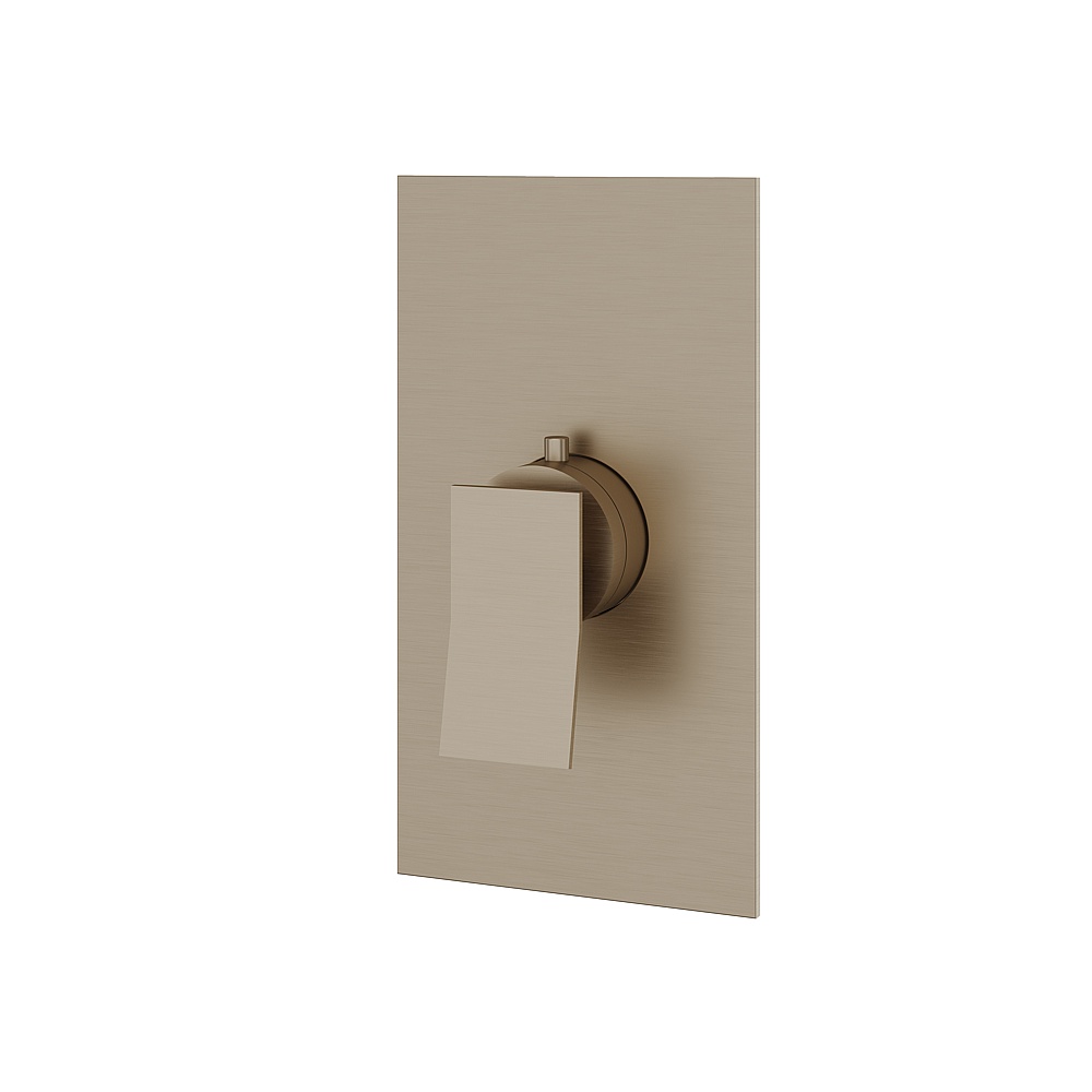 Aquabrass ABSTS3019BN Chicane Trim Set for T12000 Valve - Brushed Nickel
