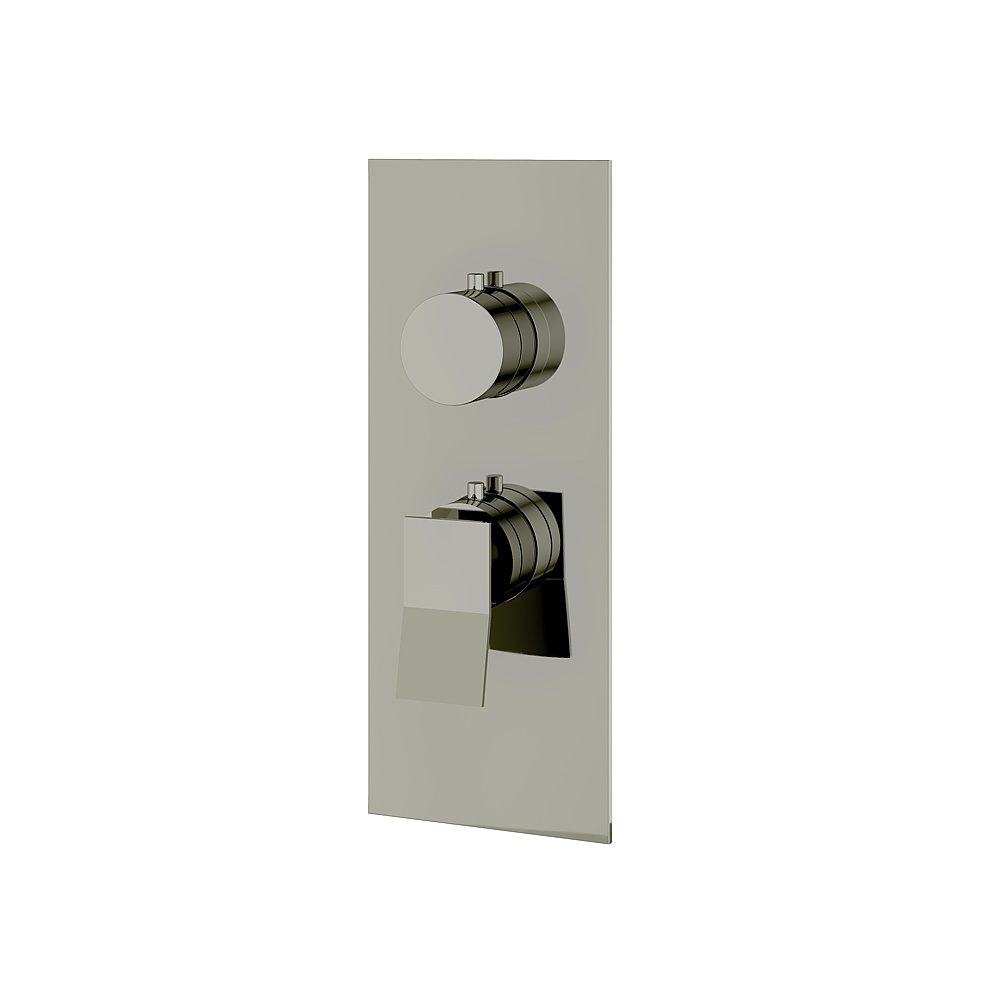 Aquabrass ABSTSR3119PN Chicane Trim Set for T12001 Valve - Polished Nickel