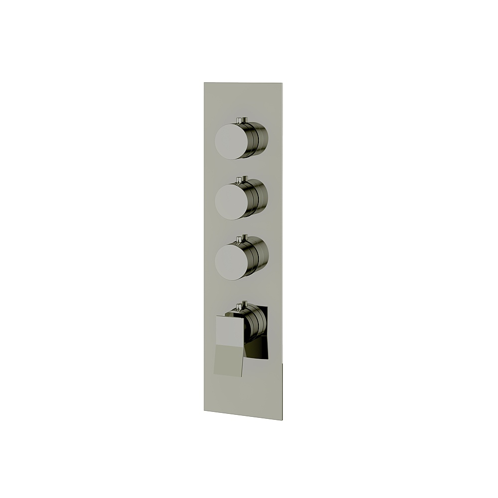 Aquabrass ABSTSR3319PN Chicane Trim Set for T12003 Valve - Polished Nickel