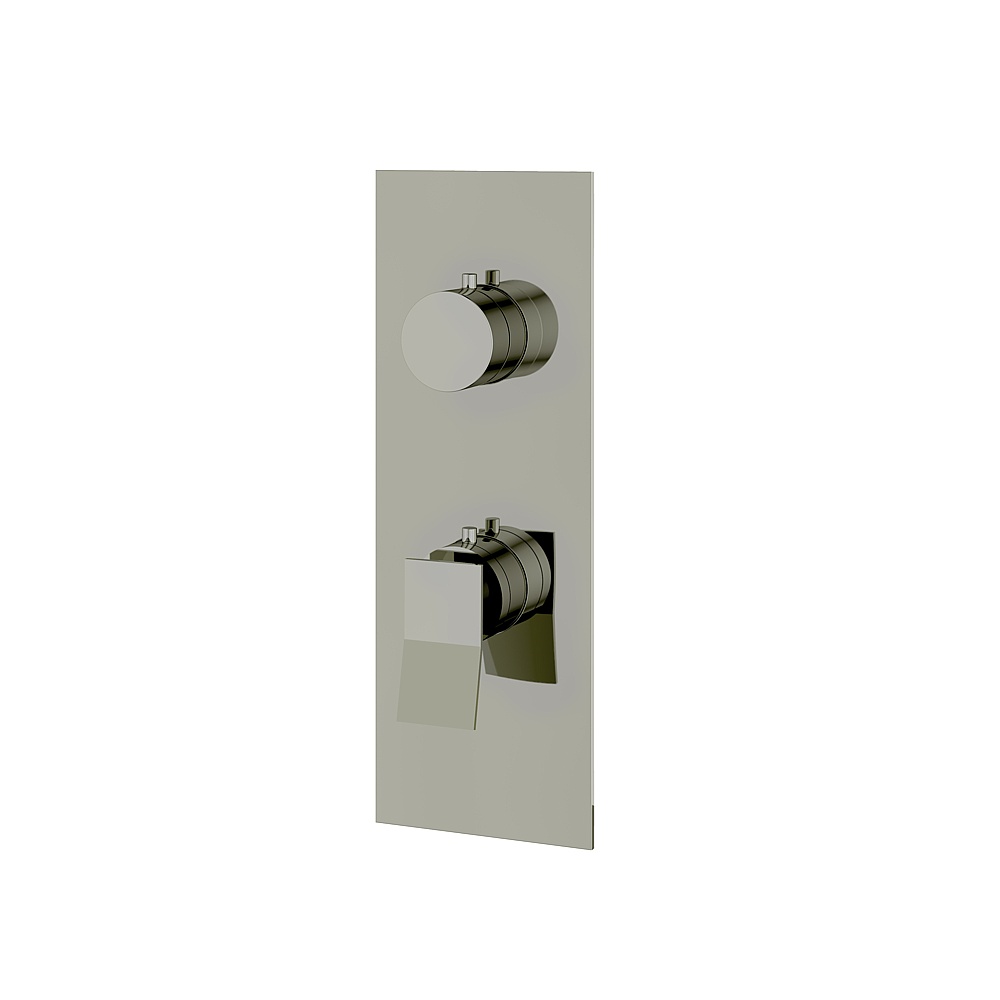 Aquabrass ABSTSR8219PN Chicane Trim Set 2-Way for T12123 - Polished Nickel