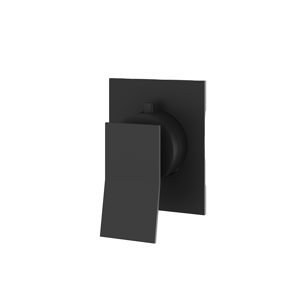 Aquabrass ABSTS0619BK Chicane Trim Set for N1206 Valve - Black