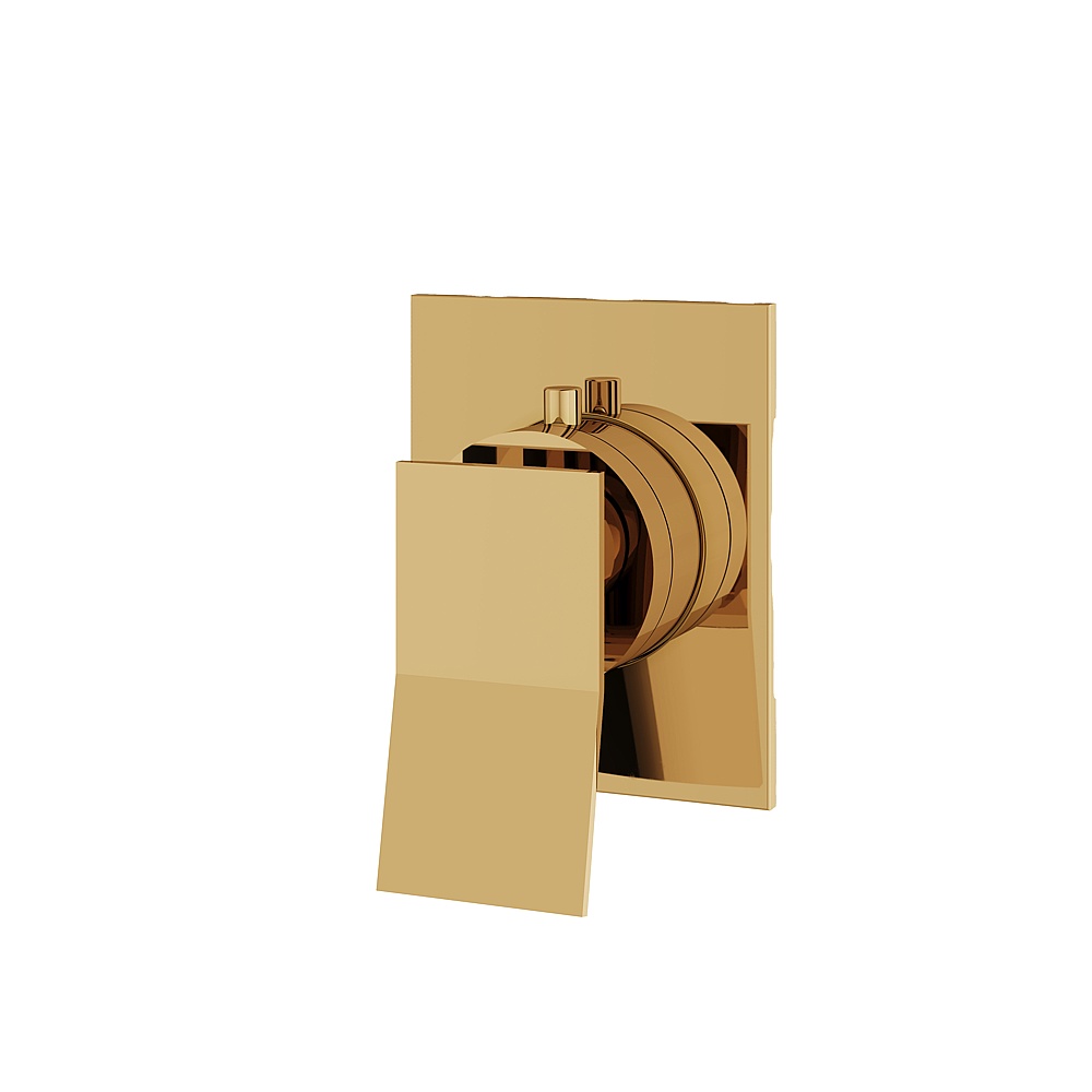 Aquabrass ABSTS2219PGD Chicane Trim Set 2-Way for 61934 Valve - Polished Gold