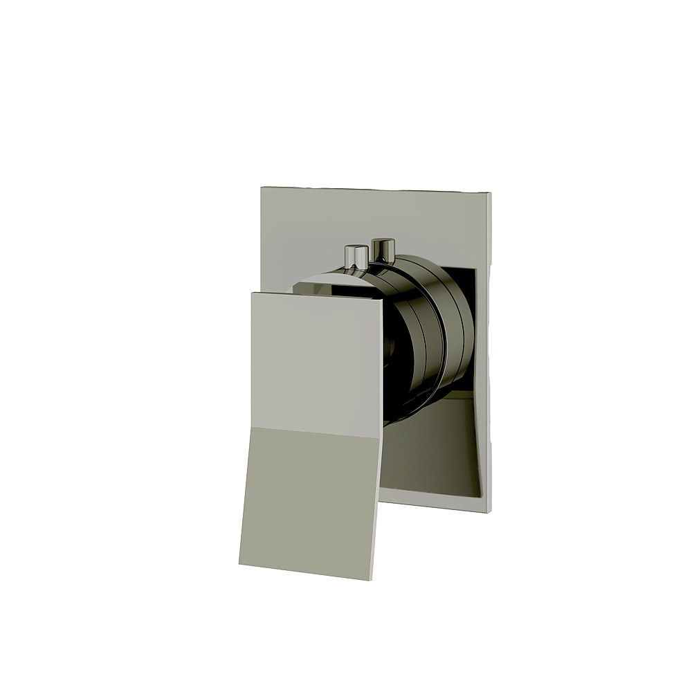 Aquabrass ABSTS1319PN Chicane Trim Set 3-Way Non Shared for 61934 - Polished Nickel