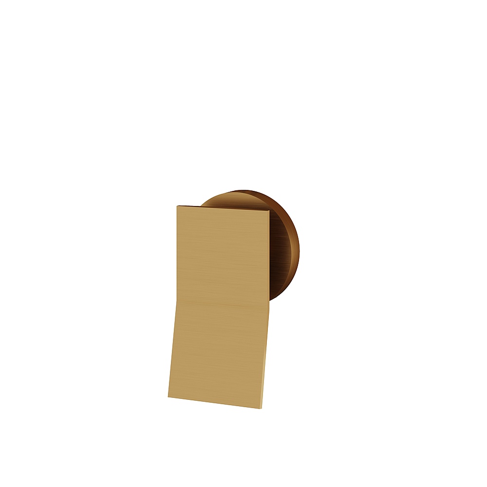 Aquabrass ABSH19495BGD Chicane Handle For Thermo Trimset - Brushed Gold