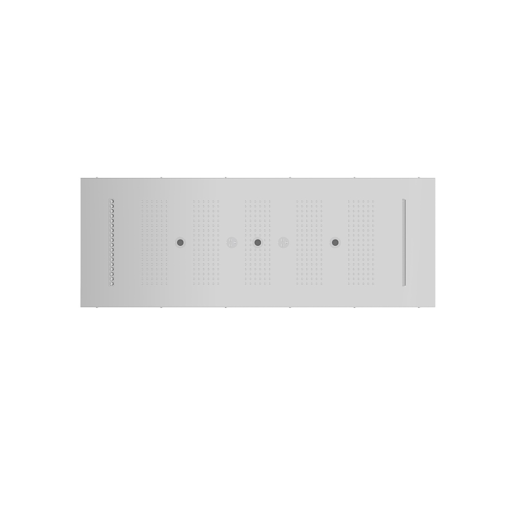 Aquabrass ABSC00932PSS Cura Spa 43" x 16" Recessed Rain Head - Polished Stainless Steel
