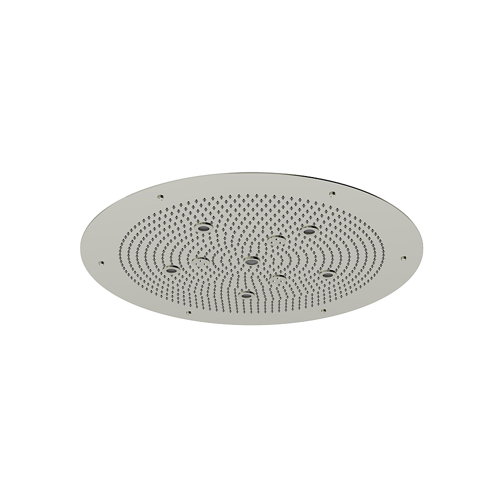 Aquabrass ABSC00936PN Cura Spa 25" Round Recessed Rain Head - Polished Nickel