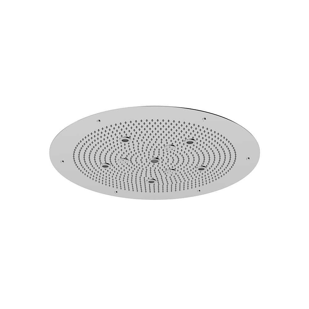 Aquabrass ABSC00936PSS Cura Spa 25" Round Recessed Rain Head - Polished Stainless Steel