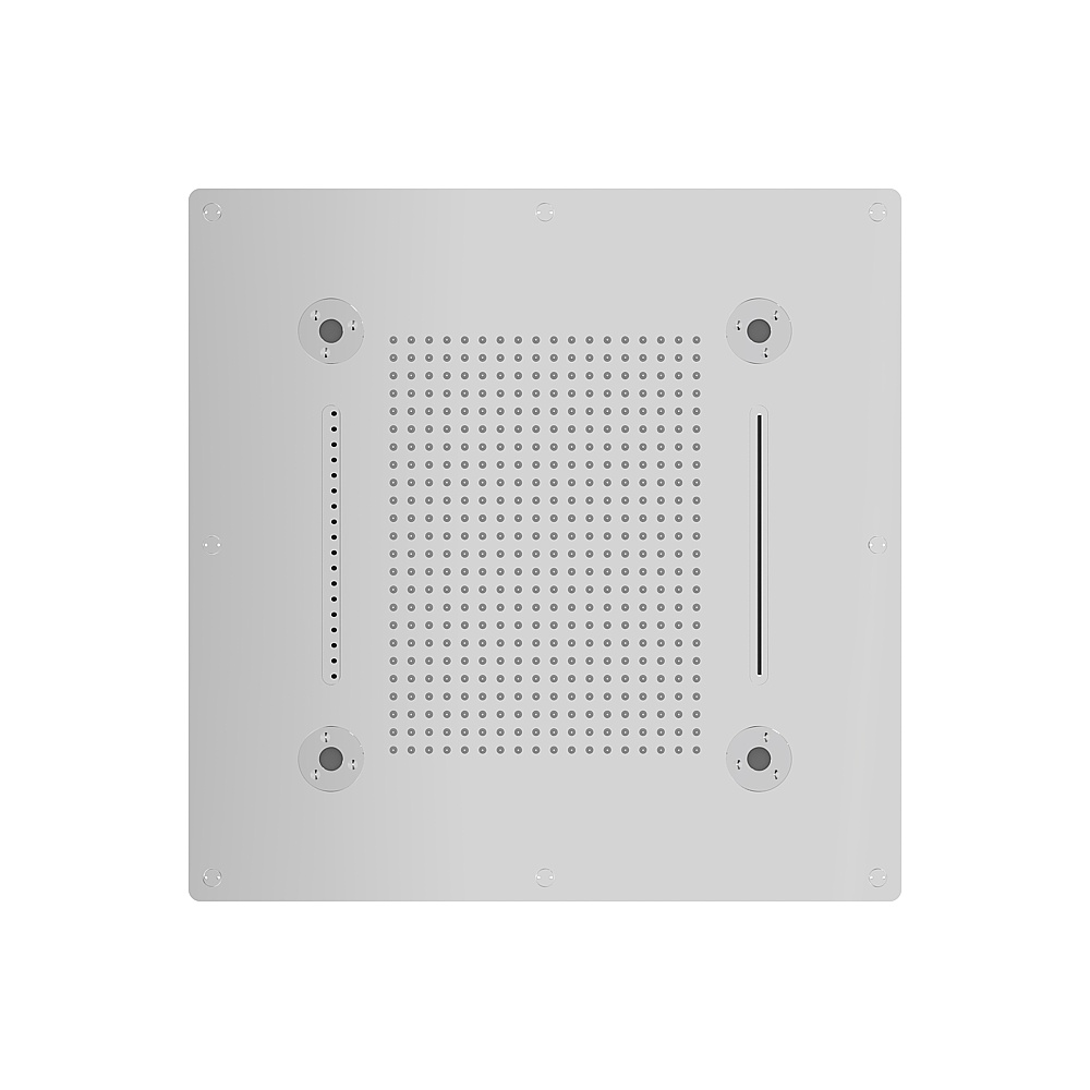 Aquabrass ABSCNN928PSS Cura Spa 24" x 24" Recessed Rain Head - Polished Stainless Steel