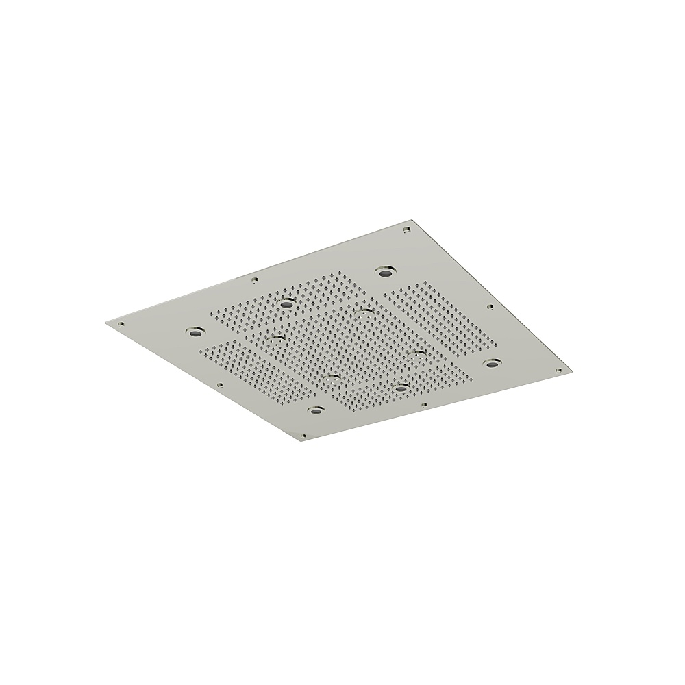 Aquabrass ABSCNN925PN Cura Spa 24" x 24" Recessed Rain Head - Polished Nickel