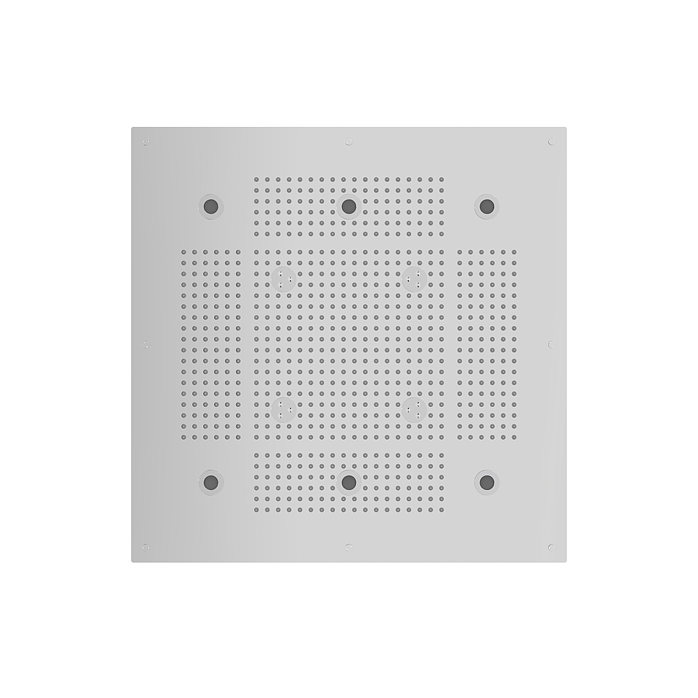 Aquabrass ABSCNN925PSS Cura Spa 24" x 24" Recessed Rain Head - Polished Stainless Steel