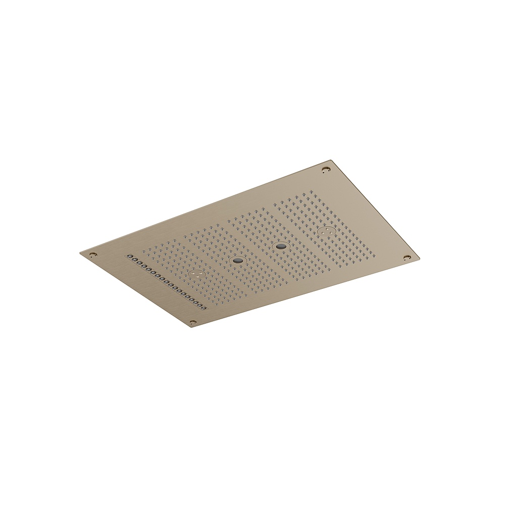 Aquabrass ABSCNN922BSS Cura Spa 22" x 15" Recessed Rain Head - Brushed Stainless Steel
