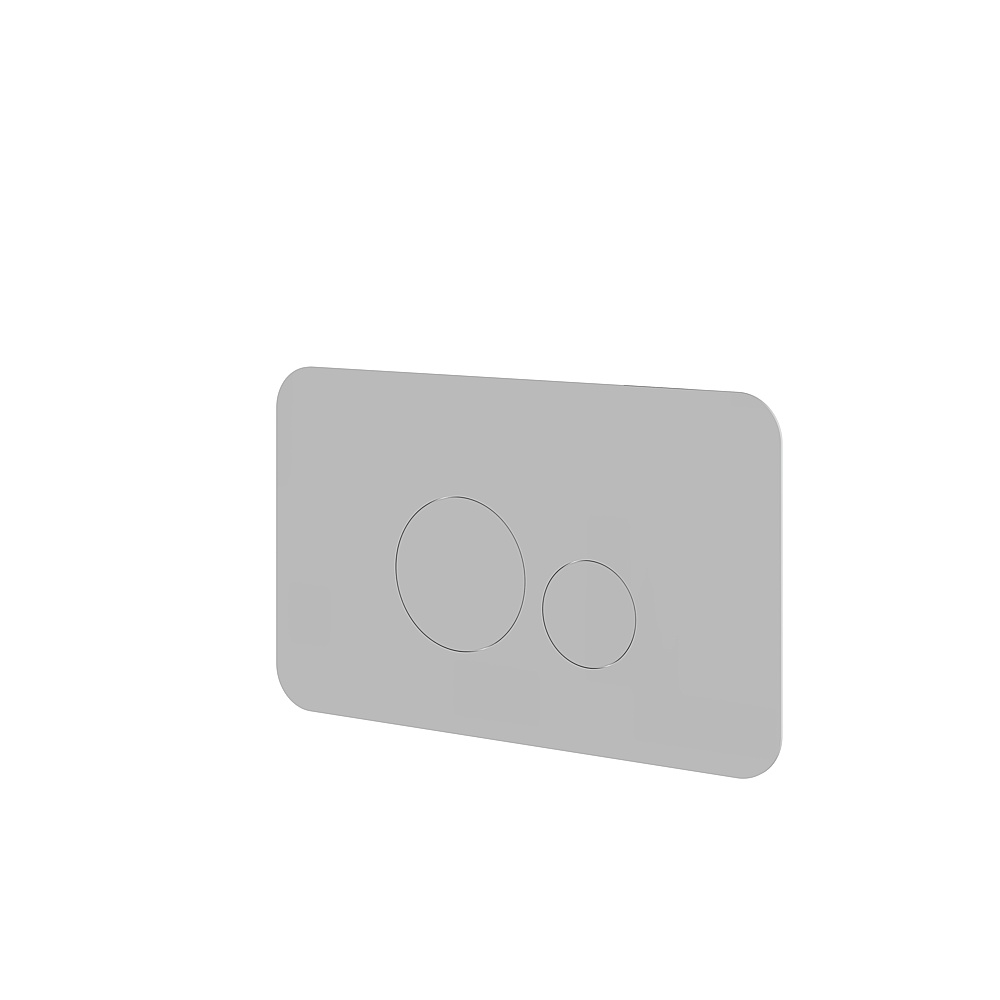 Aquabrass ABTPRFP01PC Round Flush Plate For Toilet - Polished Chrome