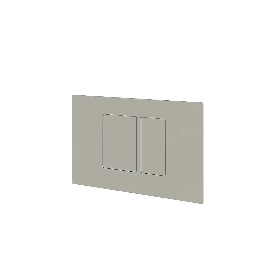 Aquabrass ABTPSFP01PN Square Flush Plate For Toilet - Polished Nickel