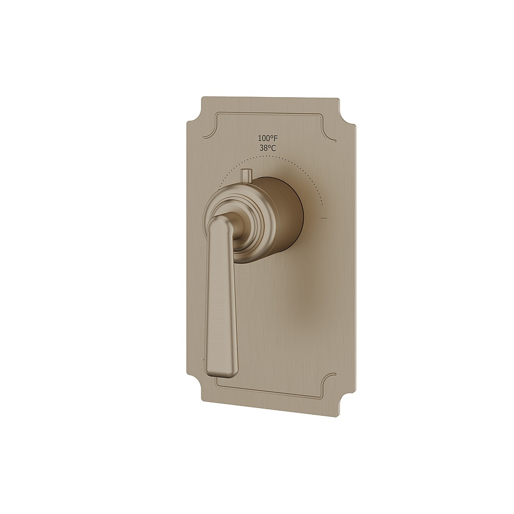 Aquabrass ABSTC3042BN Forum Trim Set for T12000 Valve - Brushed Nickel