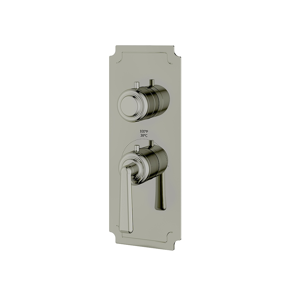 Aquabrass ABSTC3142PN Forum Trim Set for T12001 Valve - Polished Nickel