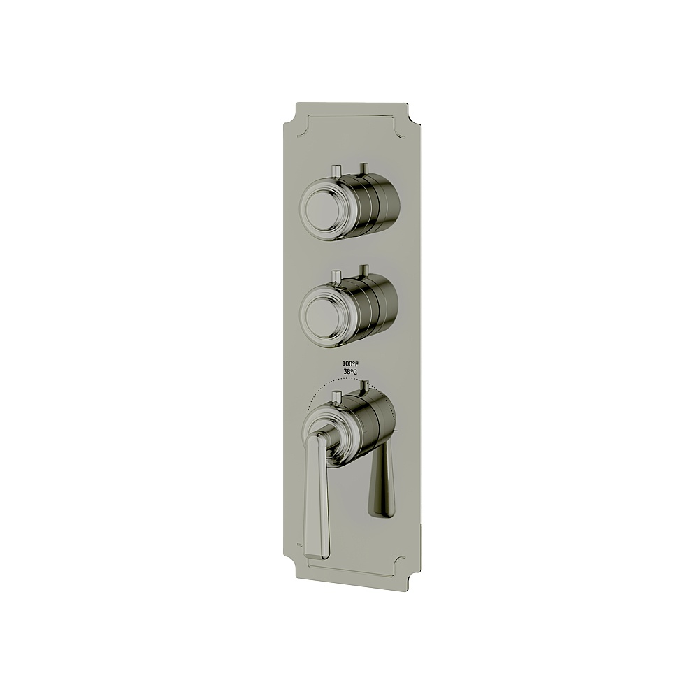 Aquabrass ABSTC3242PN Forum Trim Set for T12002 Valve - Polished Nickel