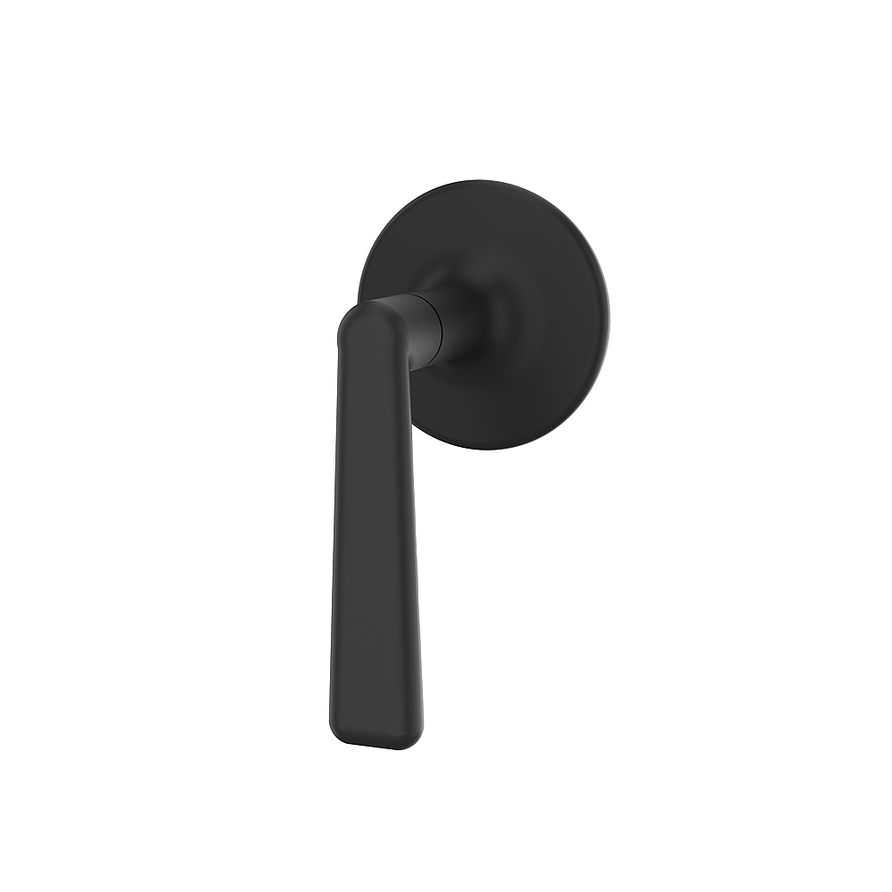 Aquabrass ABSTC0642BK Forum Trim Set for N1206 Valve - Black