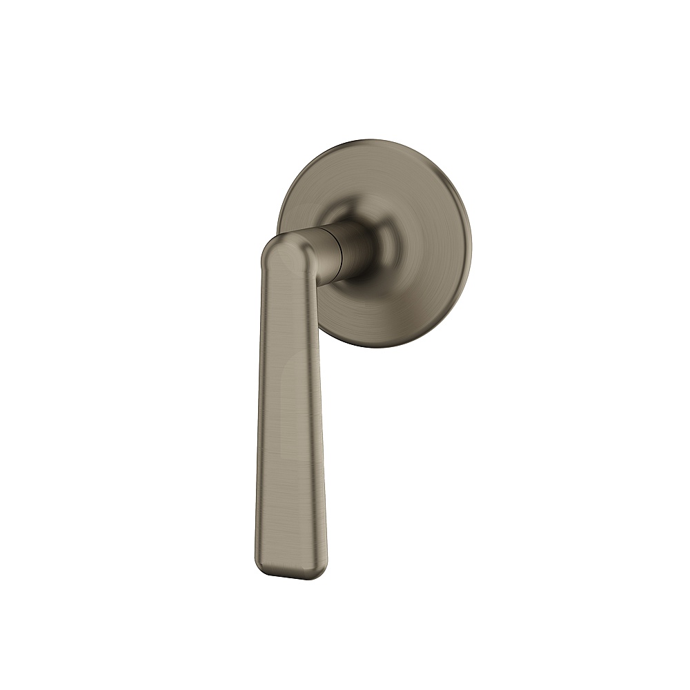 Aquabrass ABSTC2242BBC Forum Trim Set 2-Way for 61934 Valve - Brushed Black Chrome