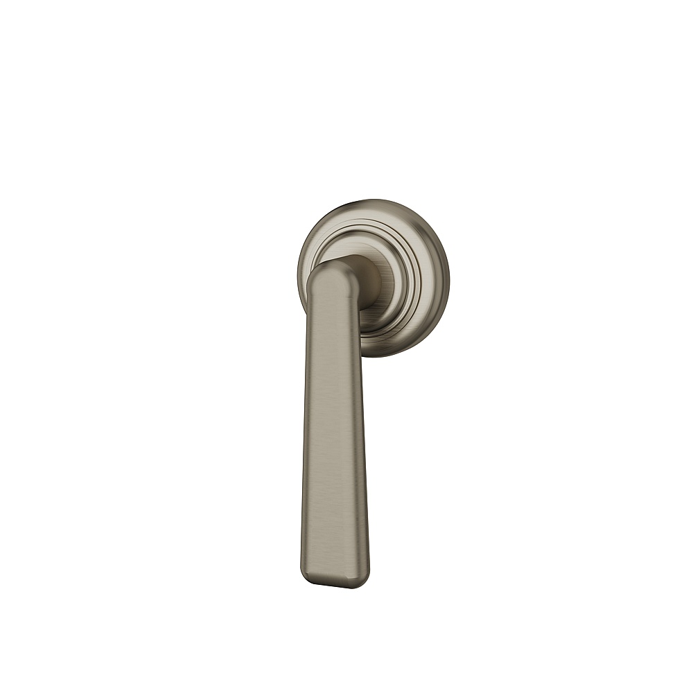 Aquabrass ABSH42095BBC Forum Handle for Thermo Valve - Brushed Black Chrome