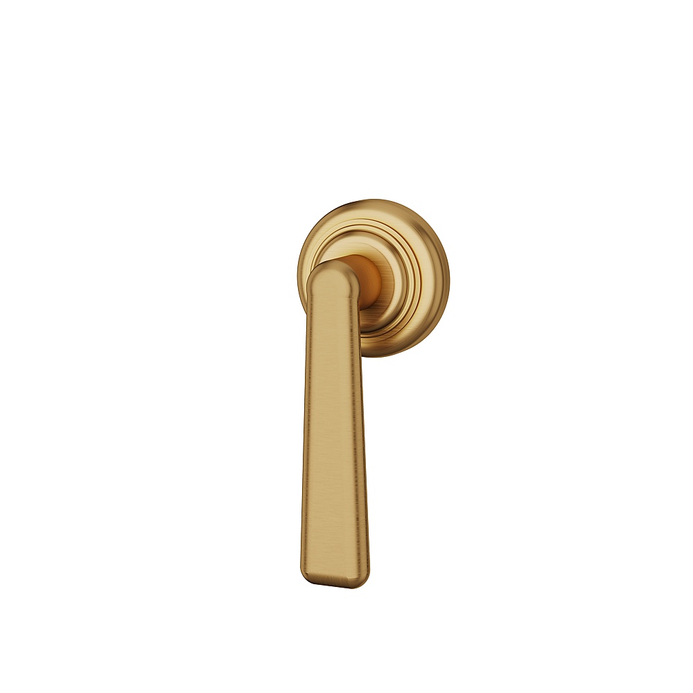 Aquabrass ABSH42095BGD Forum Handle for Thermo Valve - Brushed Gold