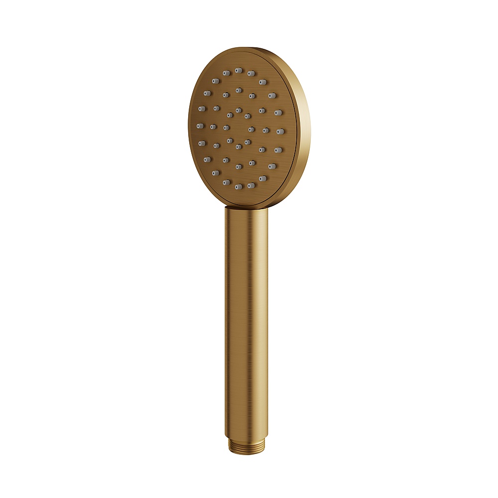 Aquabrass ABHS18468BGD Lolipop Round Handshower - 1 Function - Brushed Gold