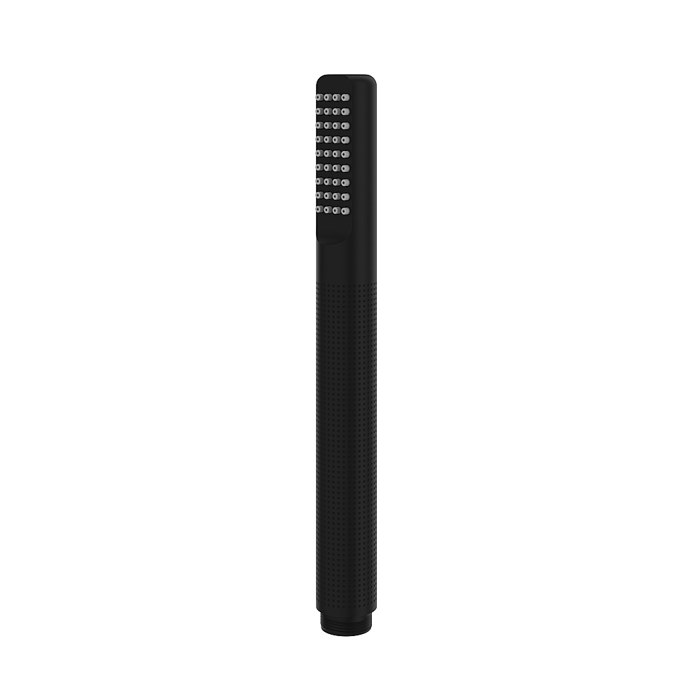 Aquabrass ABHS18578BK C67 Round Tubular Handshower - 1 Function - Black