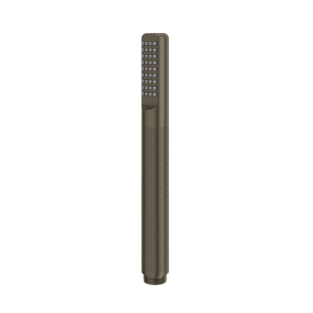 Aquabrass ABHS18578BBC C67 Round Tubular Handshower - 1 Function - Brushed Black Chrome