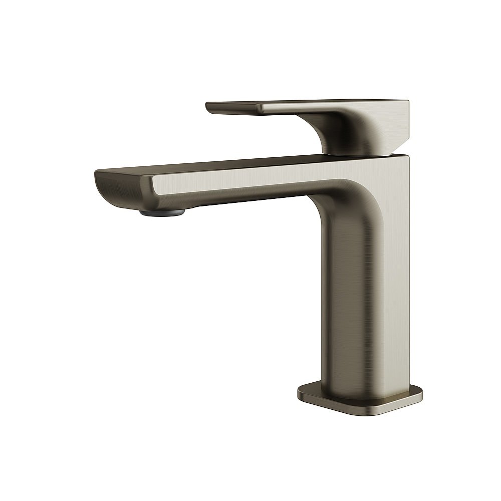 Aquabrass ABFB6A14BBC Hask Single-Hole Lavatory Faucet - Brushed Black Chrome
