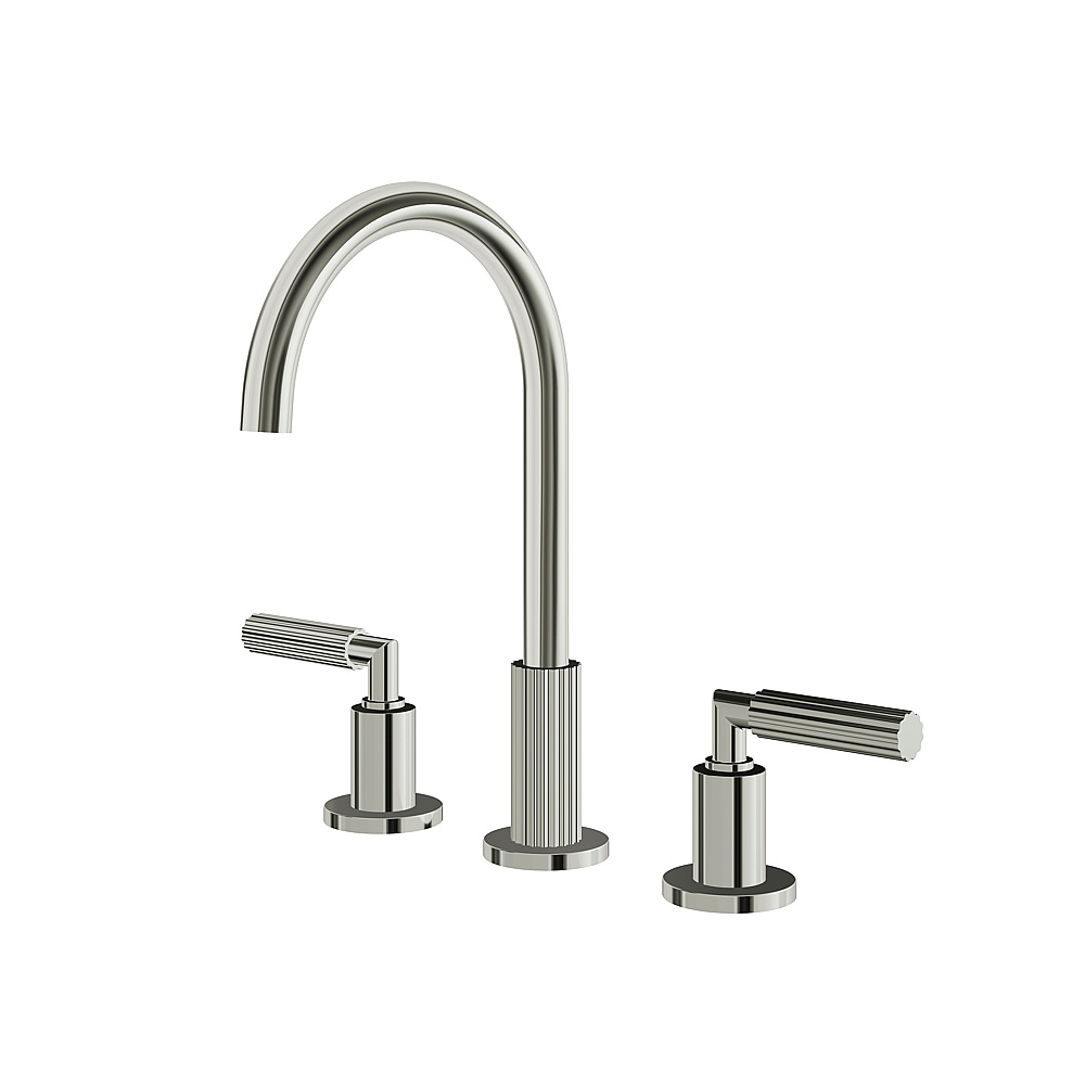 Aquabrass ABFB49016PN Montebello Widespread Lavatory Faucet - Polished Nickel