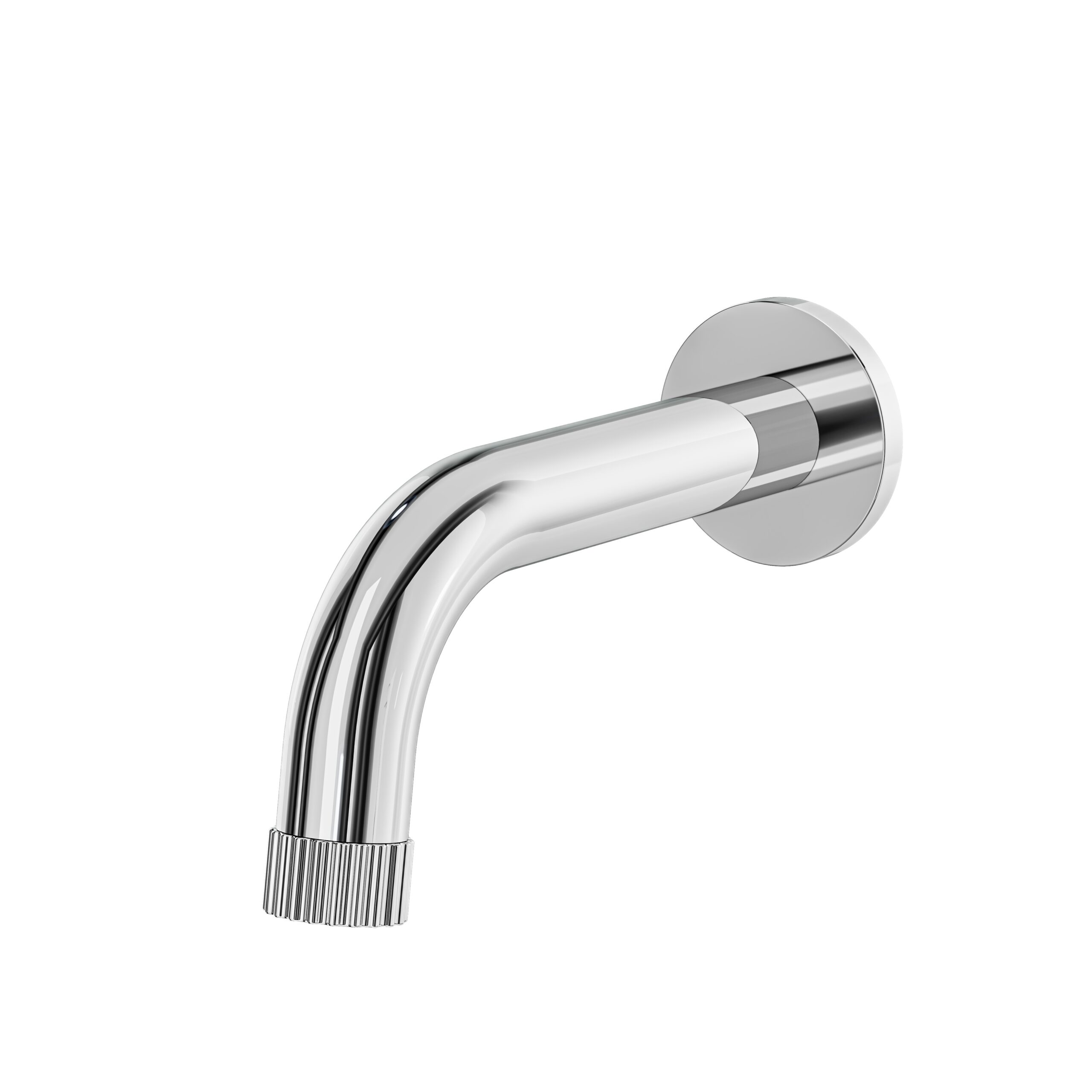Aquabrass ABSC49032PC Montebello Tub Spout No Diverter - Polished Chrome