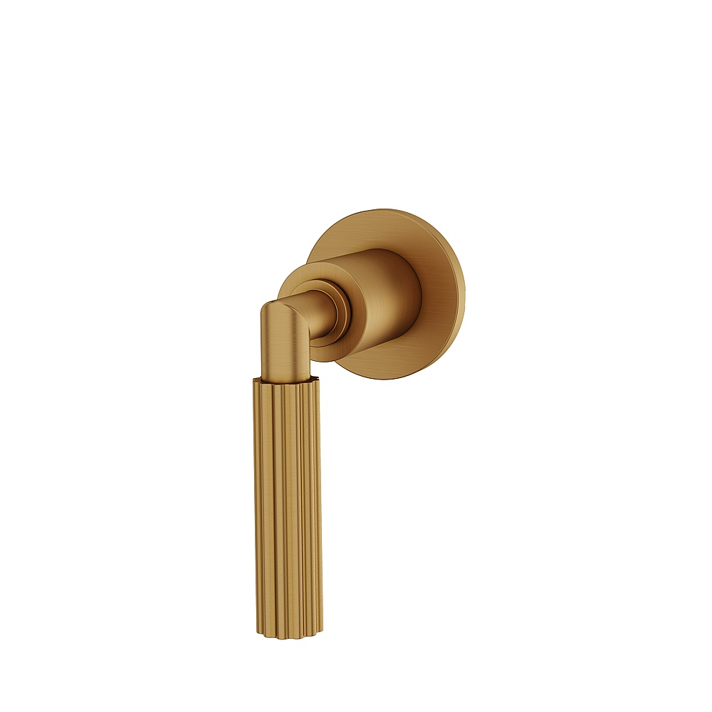 Aquabrass ABSTR1349BGD Montebello Trim Set 3-Way Non Shared for 61934 - Brushed Gold